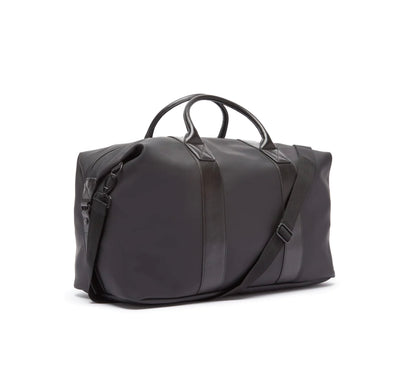 Black Water Resistant Duffle, Dopp Kit, Backpack, Garment Bag and Laptop Bag; The Hudson Collection