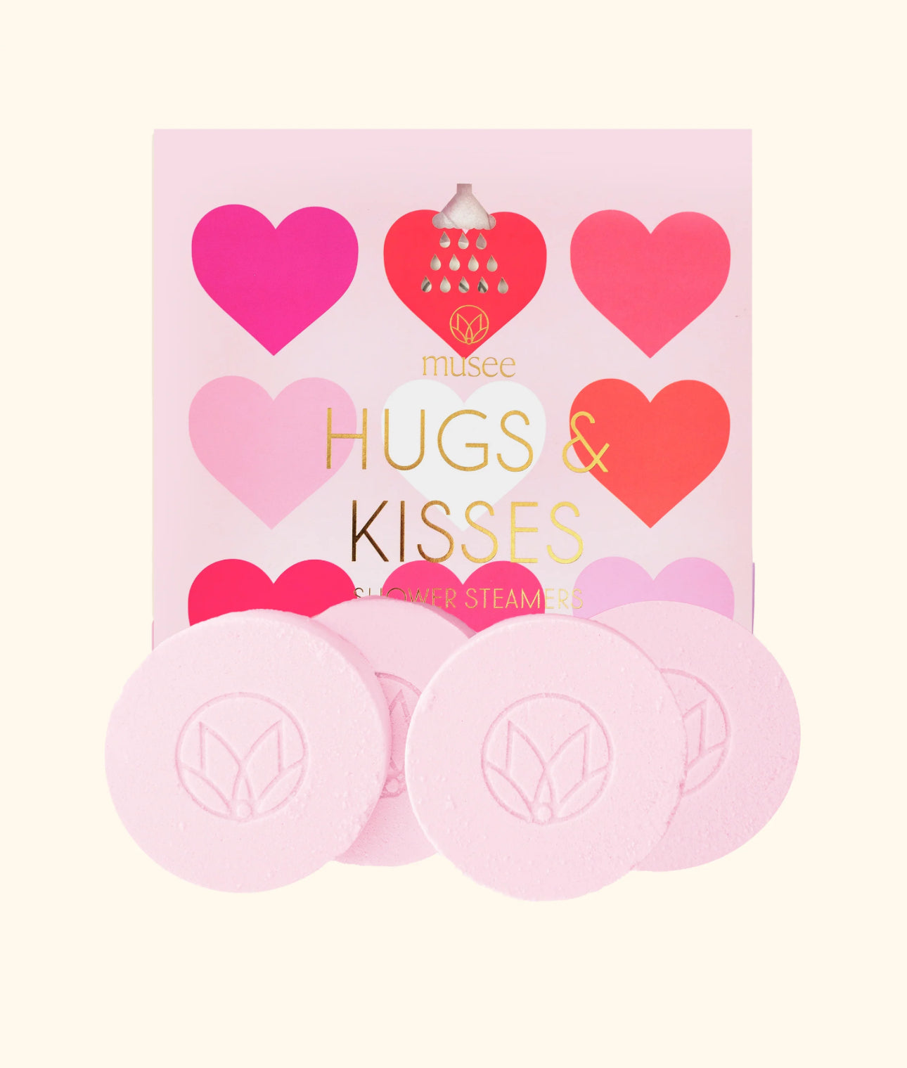 Musee Hugs and Kisses Shower Steamers