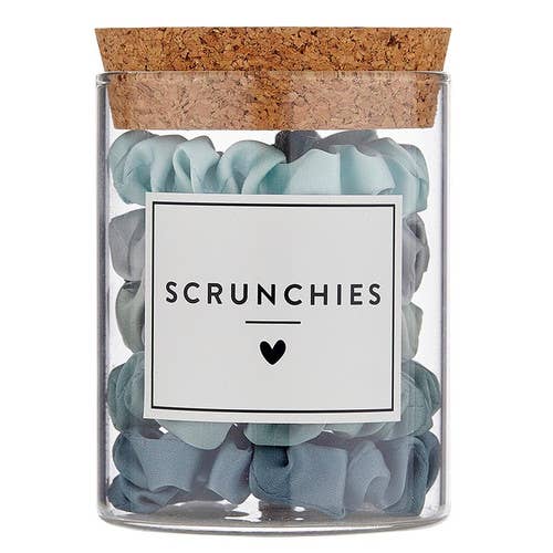 Satin Scrunchies Gift Jar