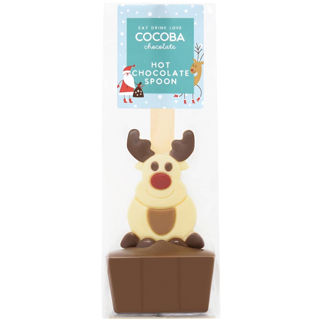 Reindeer Hot Cocoa Spoon