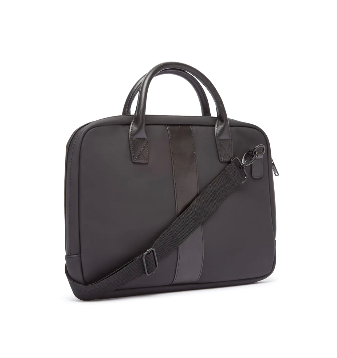 Black Water Resistant Duffle, Dopp Kit, Backpack, Garment Bag and Laptop Bag; The Hudson Collection