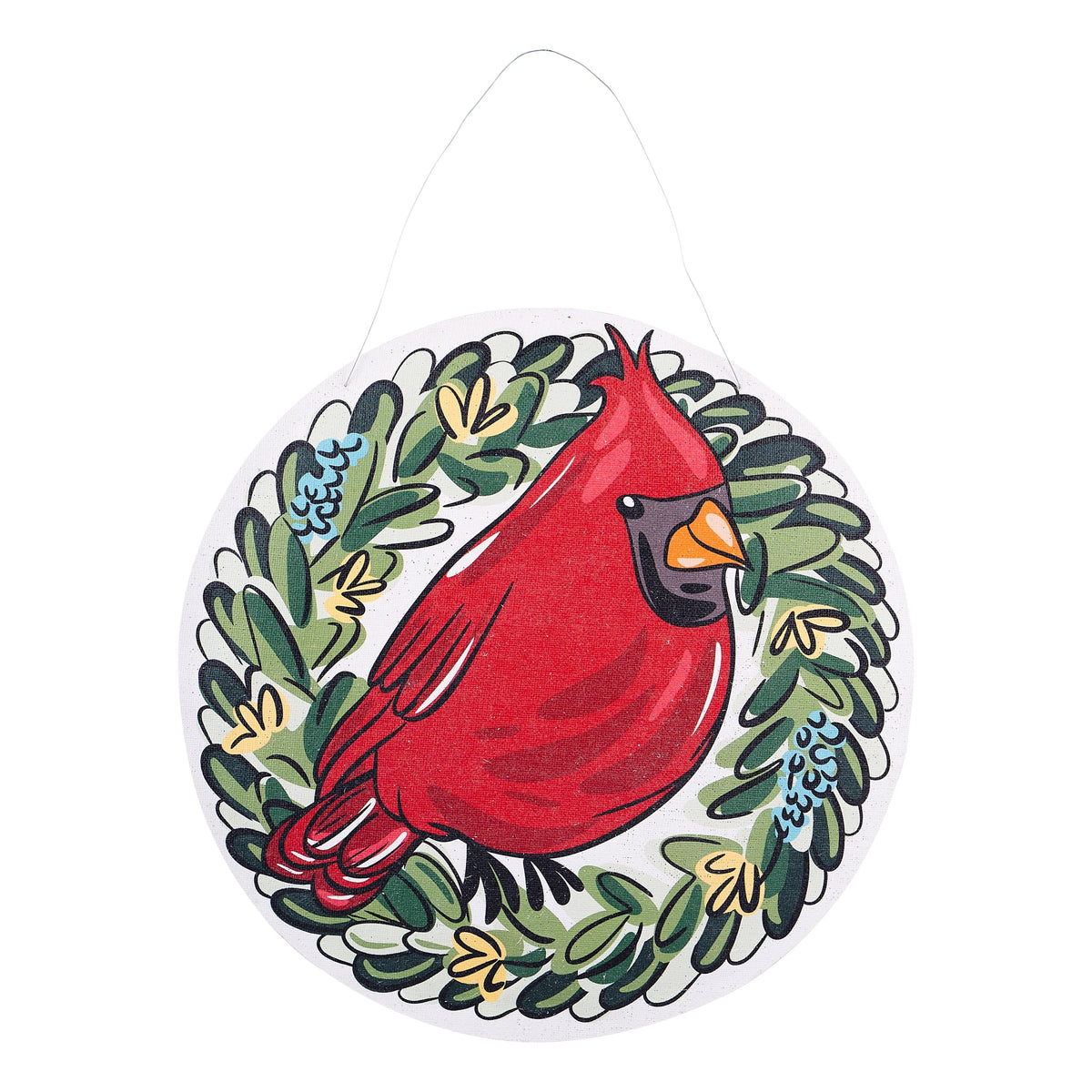 Lemon Wreath / Red Bird Wreath Burlee