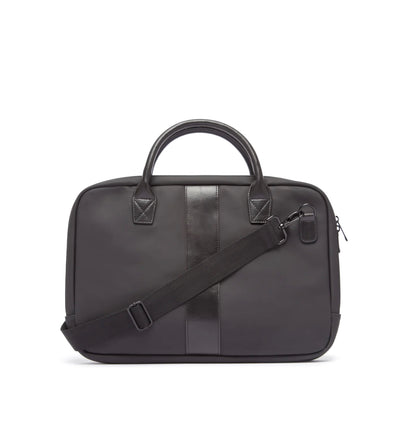 Black Water Resistant Duffle, Dopp Kit, Backpack, Garment Bag and Laptop Bag; The Hudson Collection