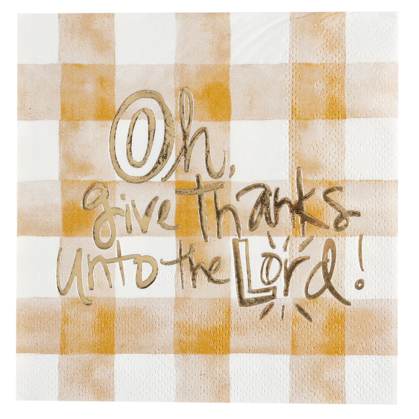 Oh Give Thanks! Beverage Napkin