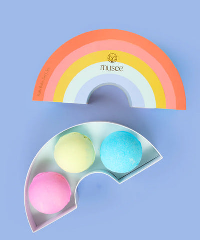 Musee Rainbow Bath Balm Set