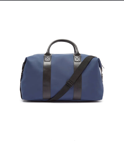 Navy Water Resistant Duffle, Dopp Kit and Backpack; The Hudson Collection