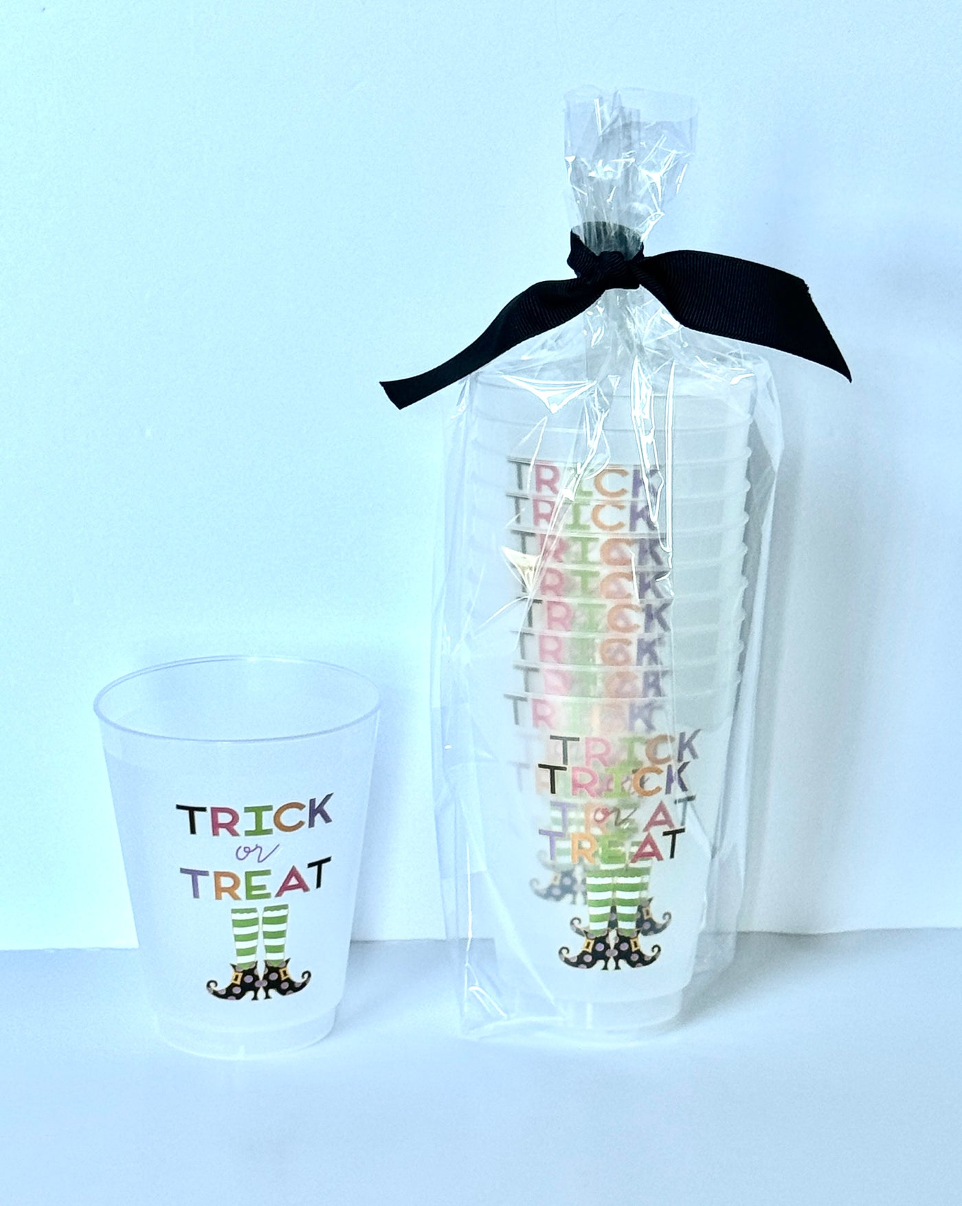 Trick or Treat Party Cups - Set of 10