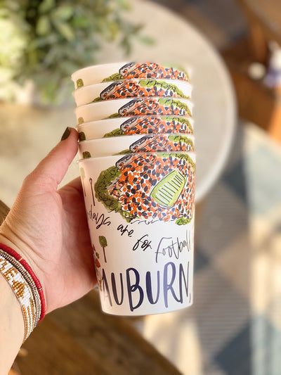 Auburn Party Cups