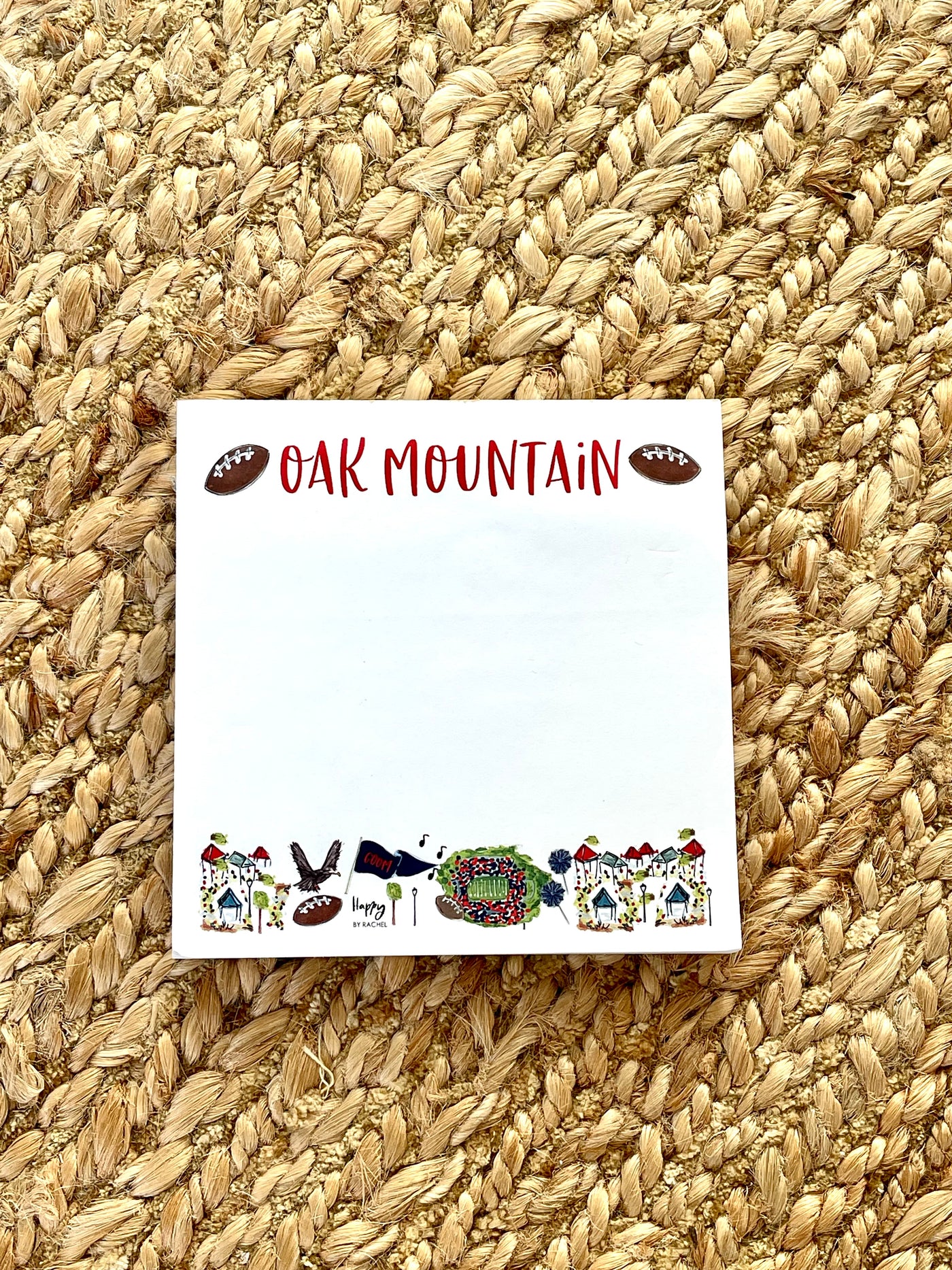 Oak Mountain Eagles Chunky Notepad