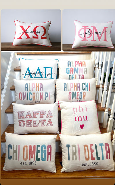 Sorority Pillows