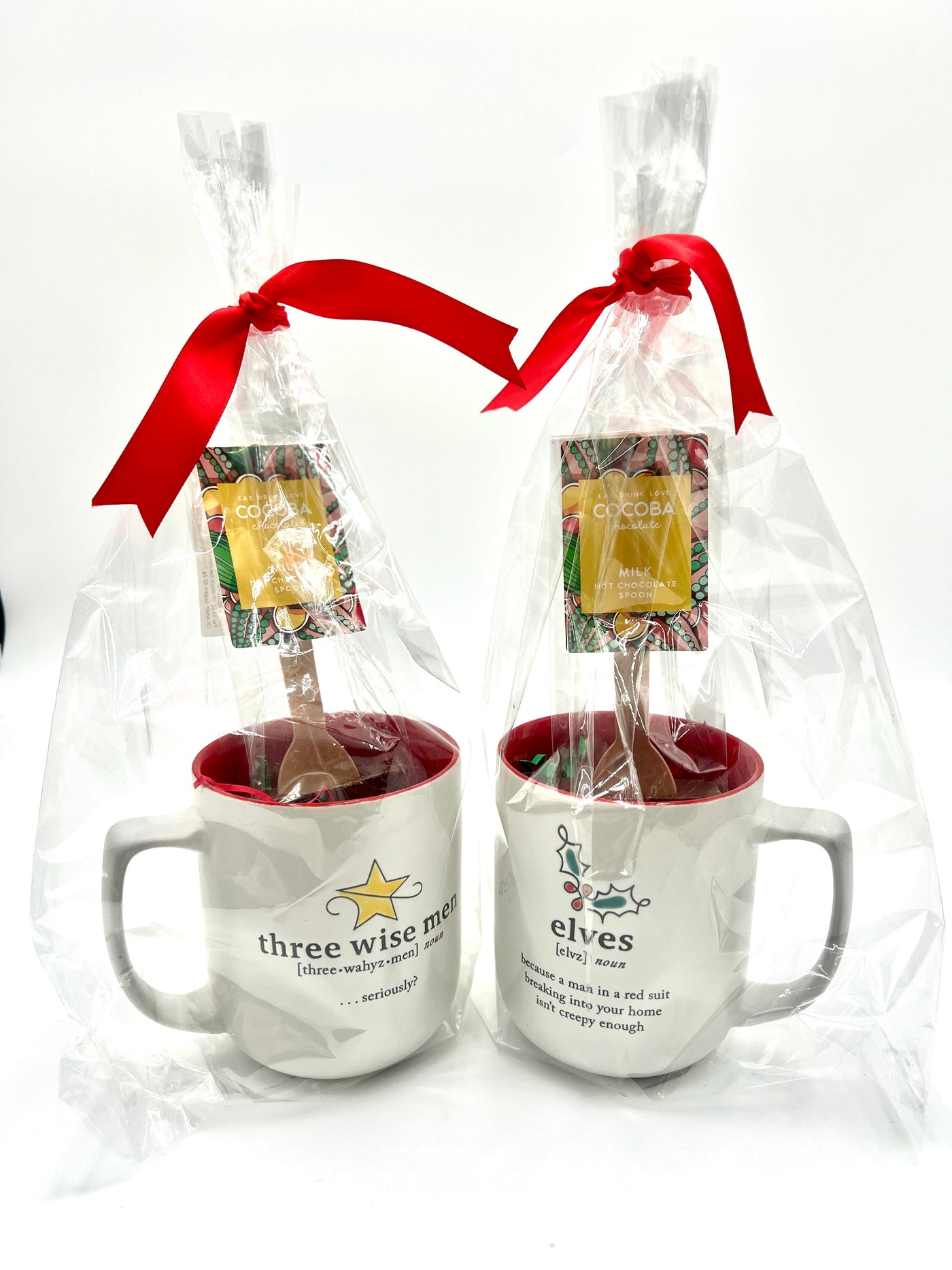 Christmas Hot Cocoa Mug & Stirrer Gift Set