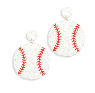 Sequin Sports Earrings