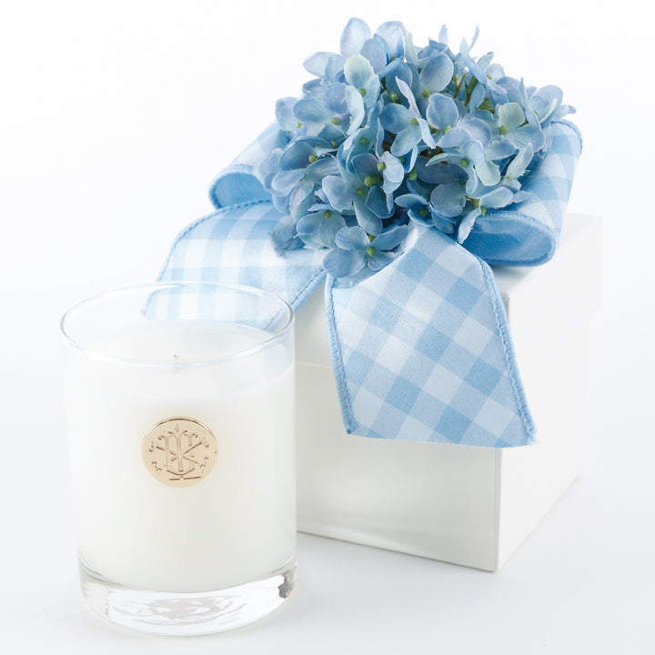 BLUE HYDRANGEA-14OZ FLOWER BOX