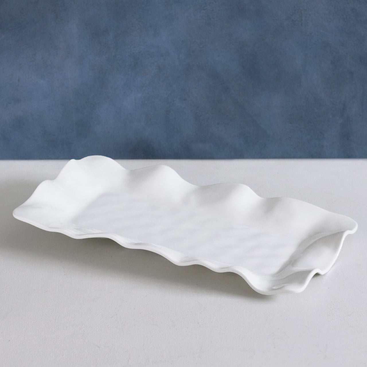 Vida Havana White Rectangular Platter