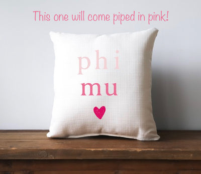 Sorority Pillows