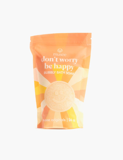 Musee Don't Worry Be Happy Bubbly Bath Soak